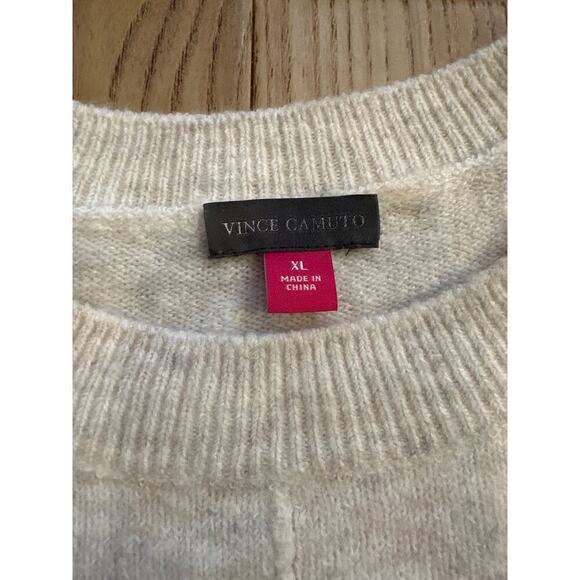 Vince Camuto Sweater Womens XLarge Oatmeal Color - Picture 3 of 5